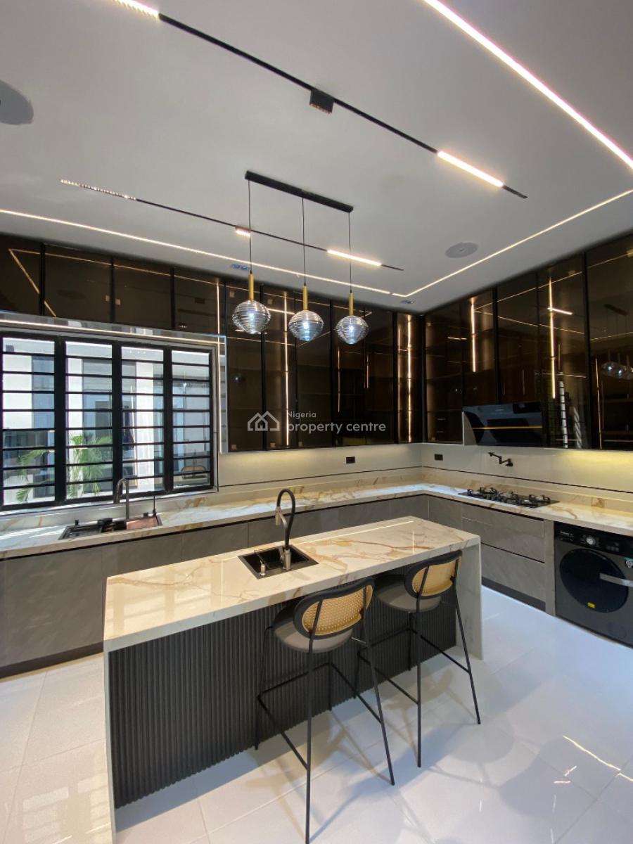 5 Bedroom Contemporary Smart Home with 1 Room Bq, Chevron Toll Gate, Lekki, Lagos, Detached Duplex for Sale