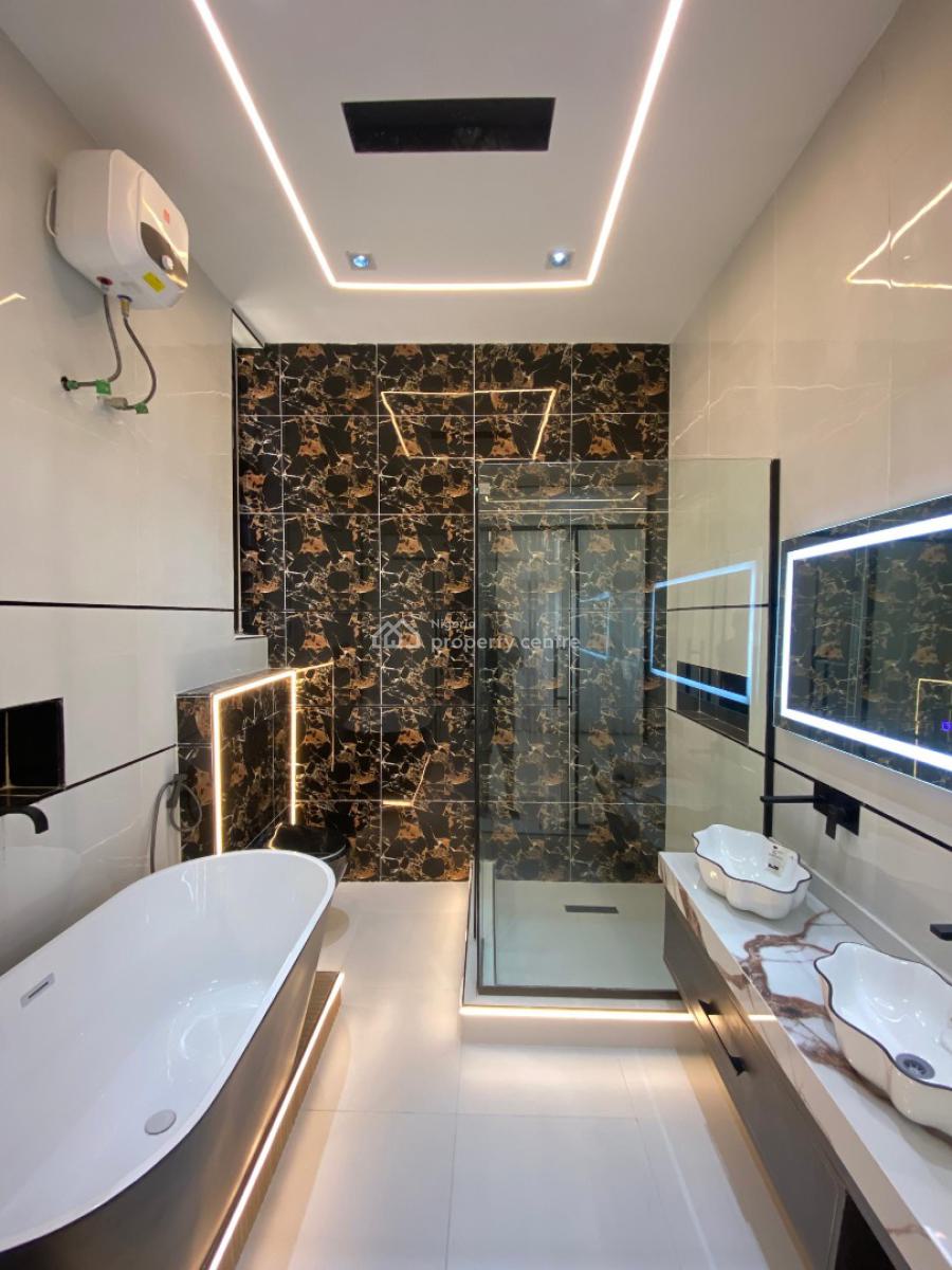 5 Bedroom Contemporary Smart Home with 1 Room Bq, Chevron Toll Gate, Lekki, Lagos, Detached Duplex for Sale