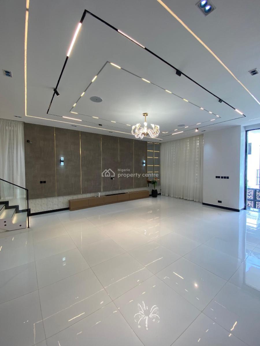 5 Bedroom Contemporary Smart Home with 1 Room Bq, Chevron Toll Gate, Lekki, Lagos, Detached Duplex for Sale