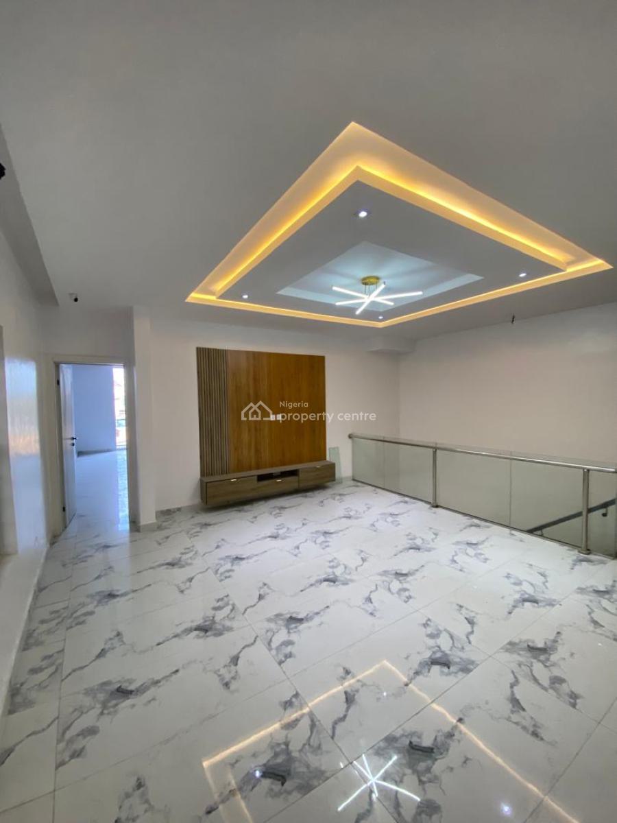 Newly Built 5 Bedroom Contemporary Smart Home with 2 Rooms Bq Each, Chevron Lekki, Lekki, Lagos, Detached Duplex for Sale