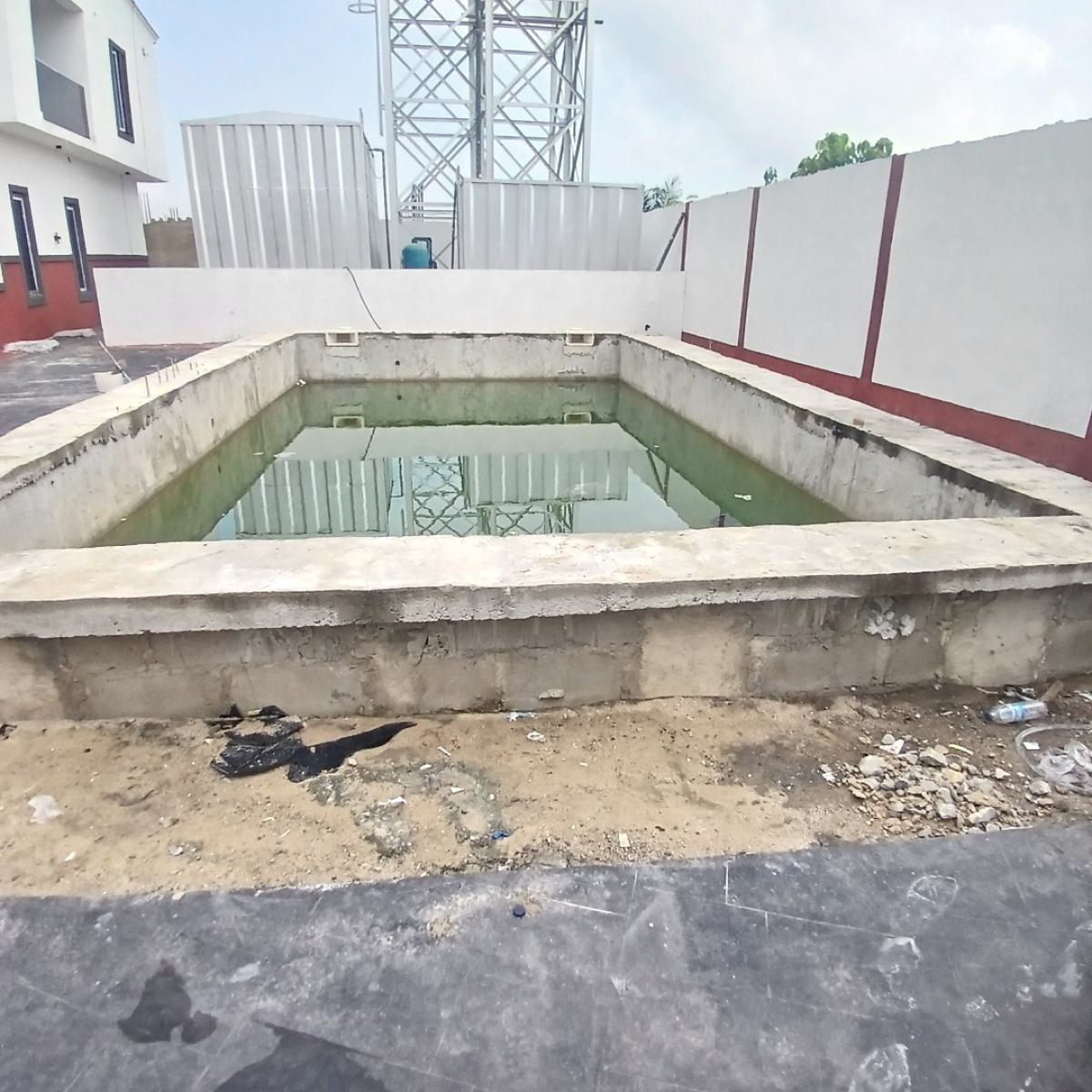 The Most Affordable 3 Bedroom Terrace Duplex with Bq, Swimming Pool, Chevron Toll Gate, Orchid Road, Lekki, Lagos, Terraced Duplex for Rent