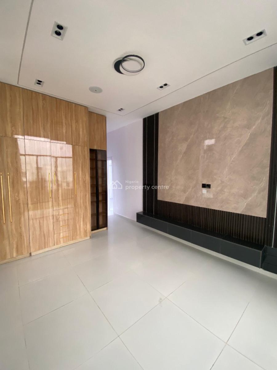 Lovely 5 Bedroom Contemporary Design Duplex with 1 En-suite Maid Room, Gated Estate Lekki Toll Gate, Lekki, Lagos, Detached Duplex for Sale