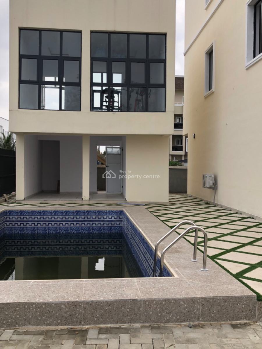 5 Bedrooms Serviced Terraced Duplex, Waterfront, Off Admiralty Road, Lekki Phase 1, Lekki, Lagos, Terraced Duplex for Rent