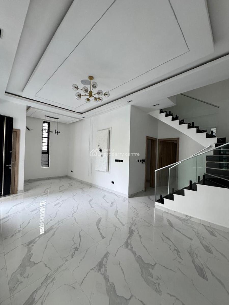 Standard 4 Bedroom Detached Duplex, Chevron, Lekki, Lagos, Detached Duplex for Rent