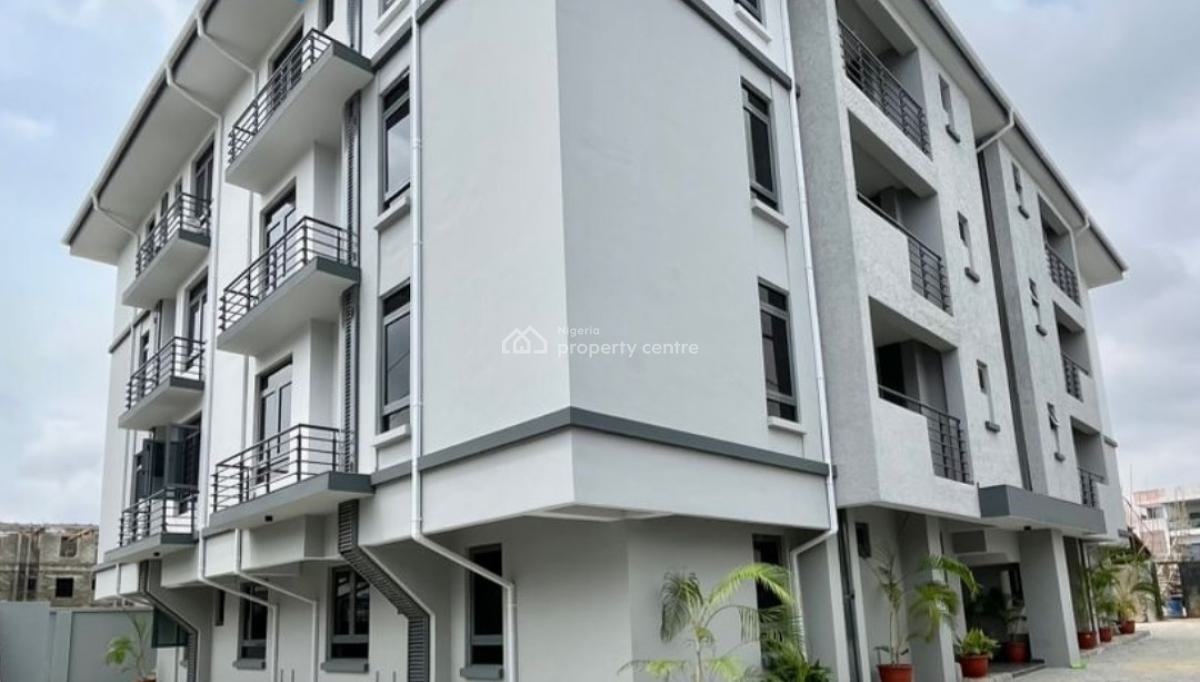 Brand New and Serviced 2 Bedroom En-suite Flat with Fitted Open Kitche, Before Chevron Drive 2nd Toll Gate Axis, Osapa, Lekki, Lagos, Flat / Apartment for Rent