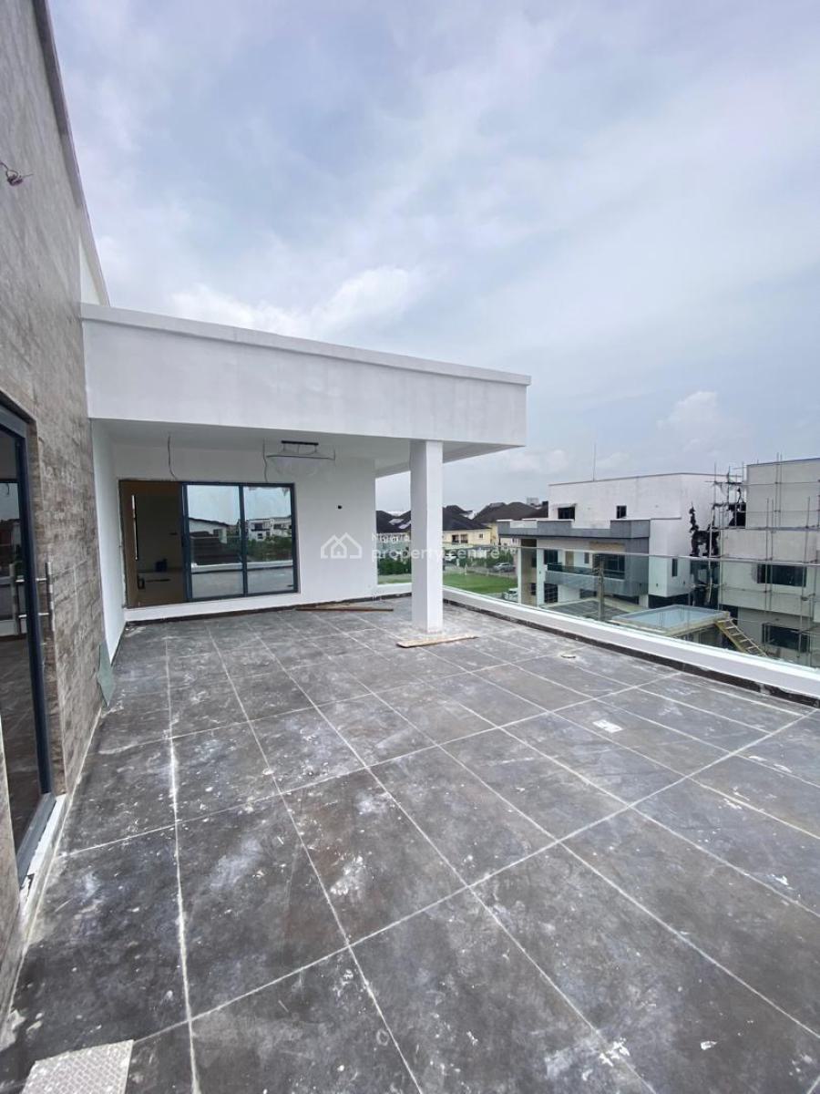 Newly Built 6 Bedroom Contemporary Design Duplex with 1 En-suite Bq, Gated Estate in Osapa London, Lekki, Lagos, Detached Duplex for Sale