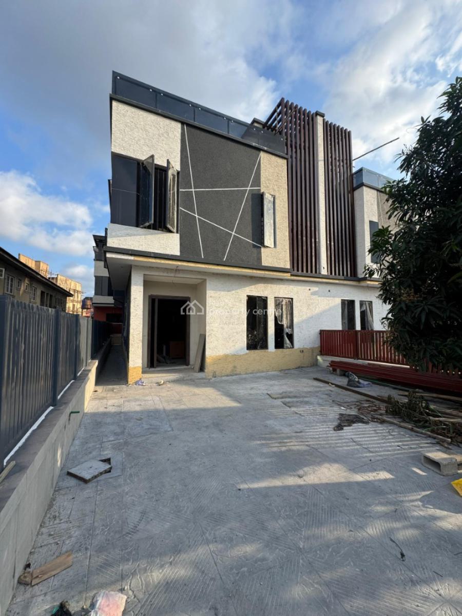 4 Bedroom Semi Detached Duplex with a Room Bq, Gbagada, Lagos, Semi-detached Duplex for Sale
