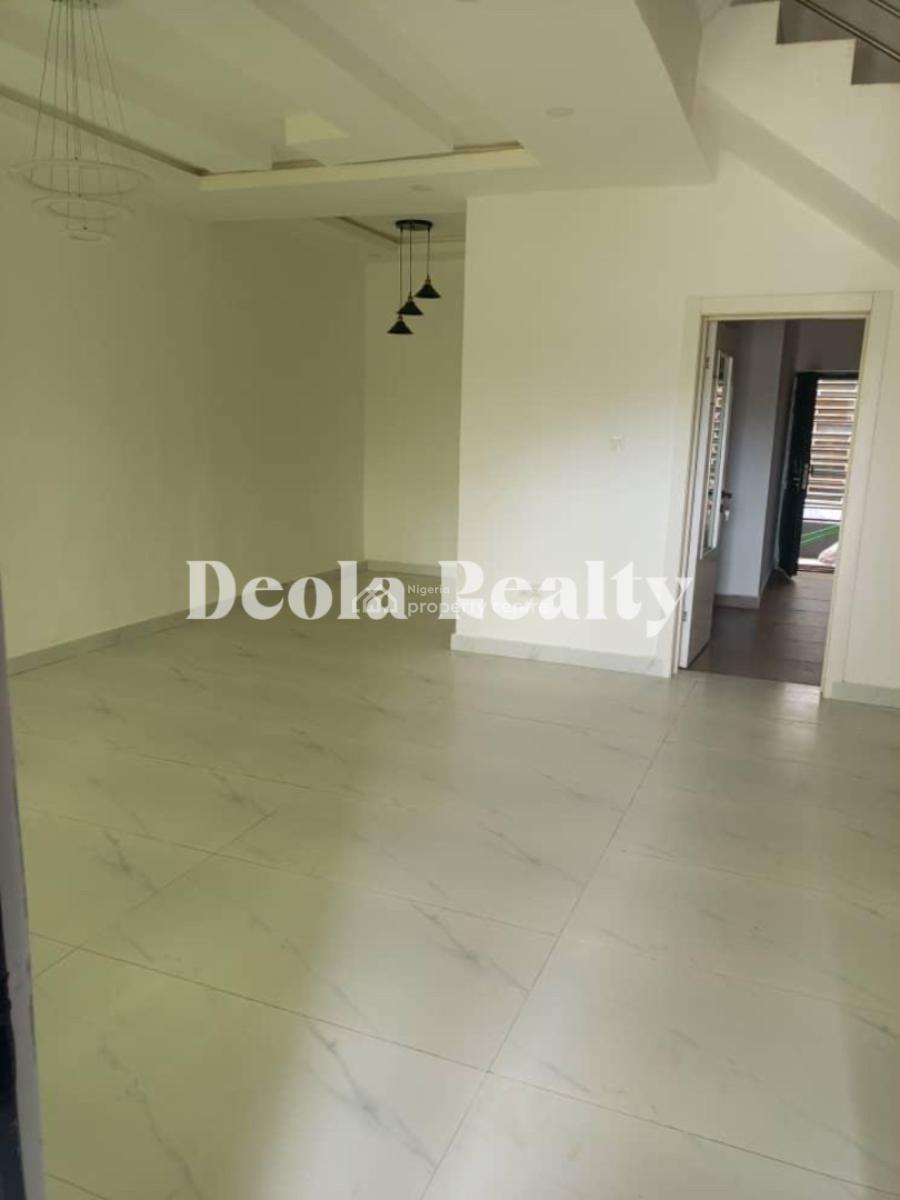 a Luxury Built 4 Bedrooms Terrace Duplex with Bq Fully Serviced, Ikate By Whitesand School, Ikate, Lekki, Lagos, Terraced Duplex for Rent