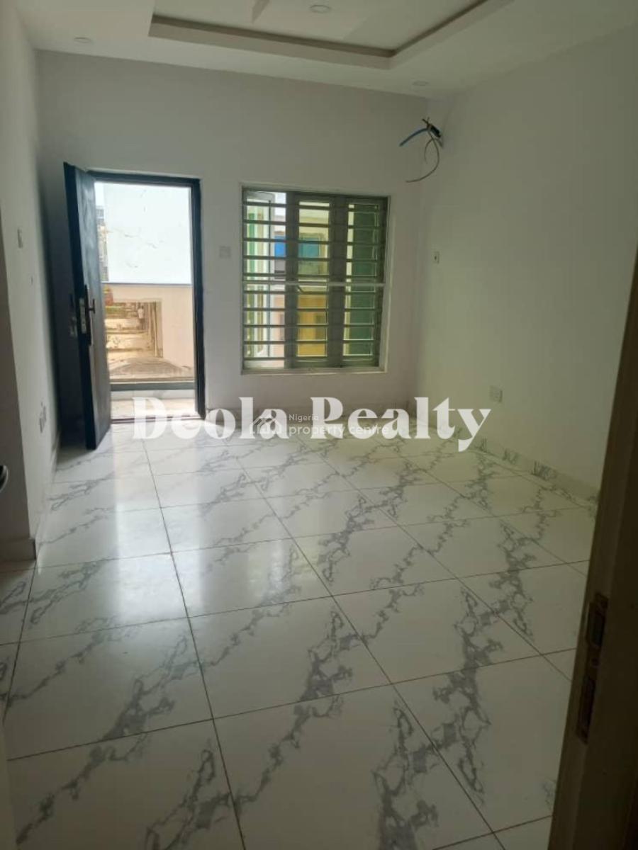 a Luxury Built 4 Bedrooms Terrace Duplex with Bq Fully Serviced, Ikate By Whitesand School, Ikate, Lekki, Lagos, Terraced Duplex for Rent