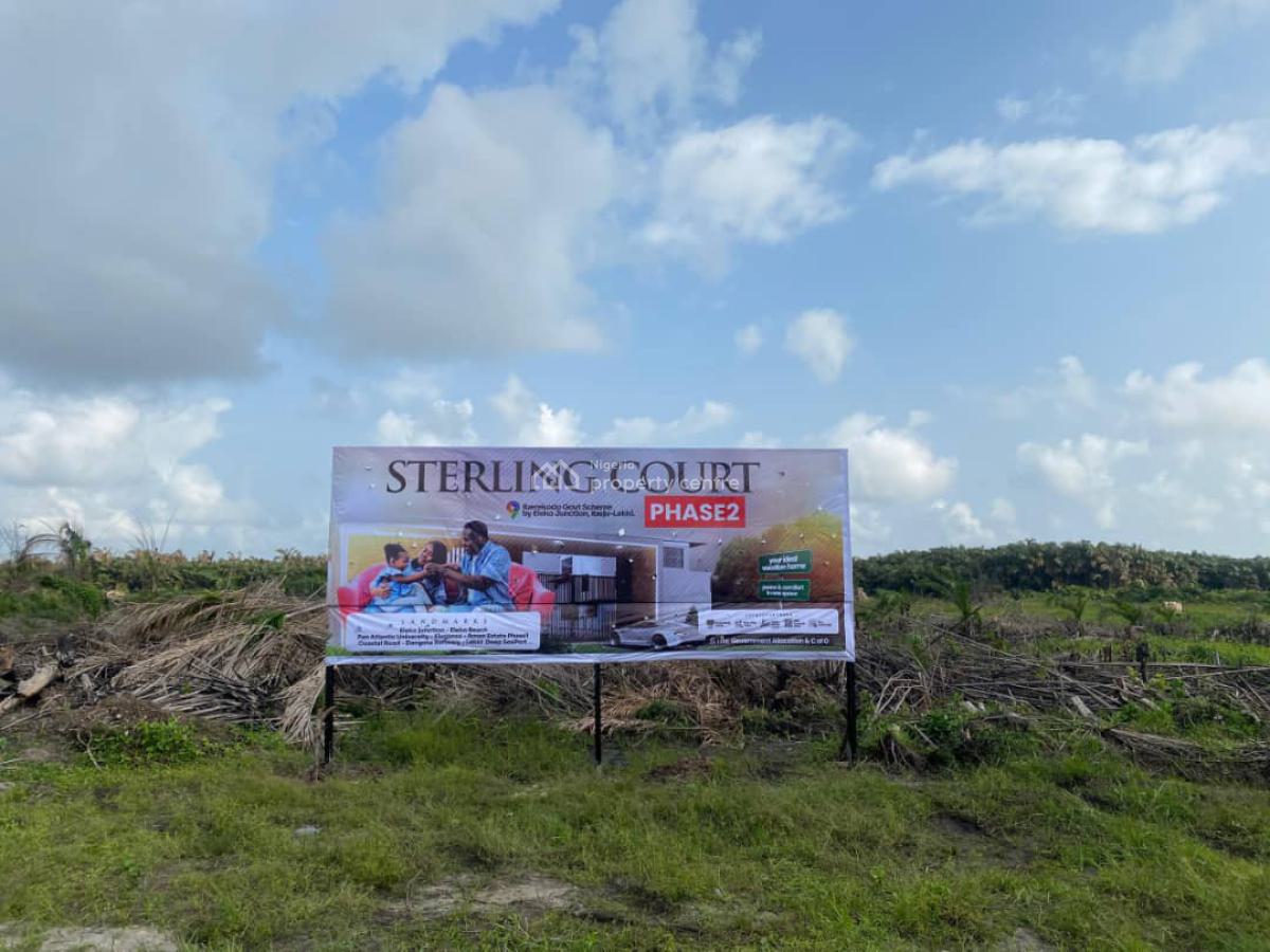 Land, Sterling Court Estate, Eleranigbe, Ibeju Lekki, Lagos, Residential Land for Sale