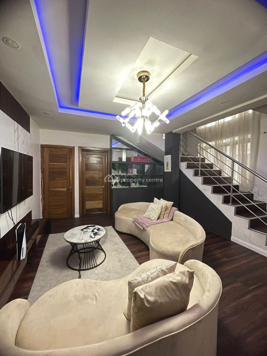 Fully Furnished & Serviced 2 Bedroom Terrace Duplex, Ikate, Lekki, Lagos, Terraced Duplex for Rent