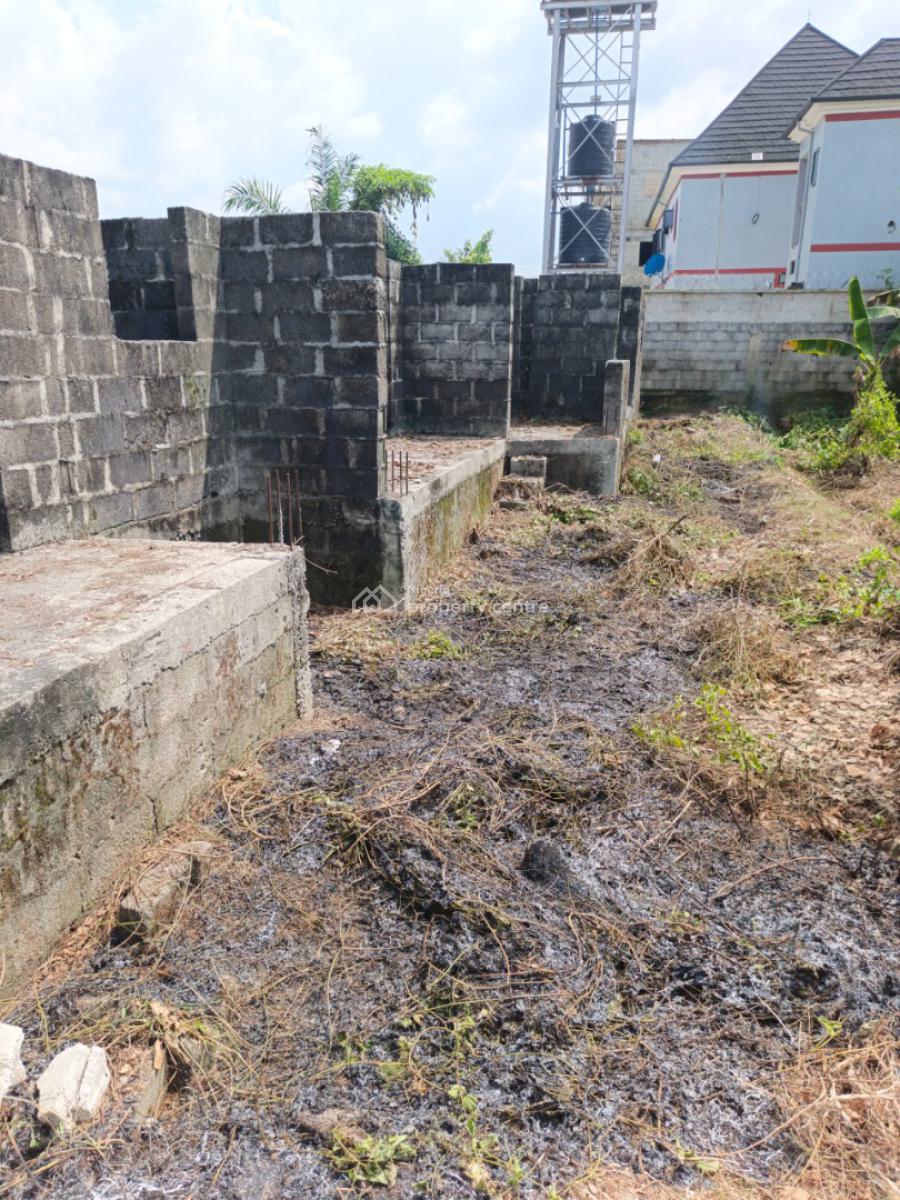 Well Located Uncompleted 4 Units of 2 Bedroom Flats, Rukpoku, Port Harcourt, Rivers, Block of Flats for Sale