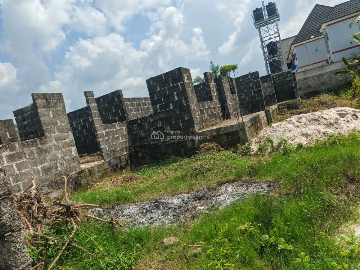 Well Located Uncompleted 4 Units of 2 Bedroom Flats, Rukpoku, Port Harcourt, Rivers, Block of Flats for Sale