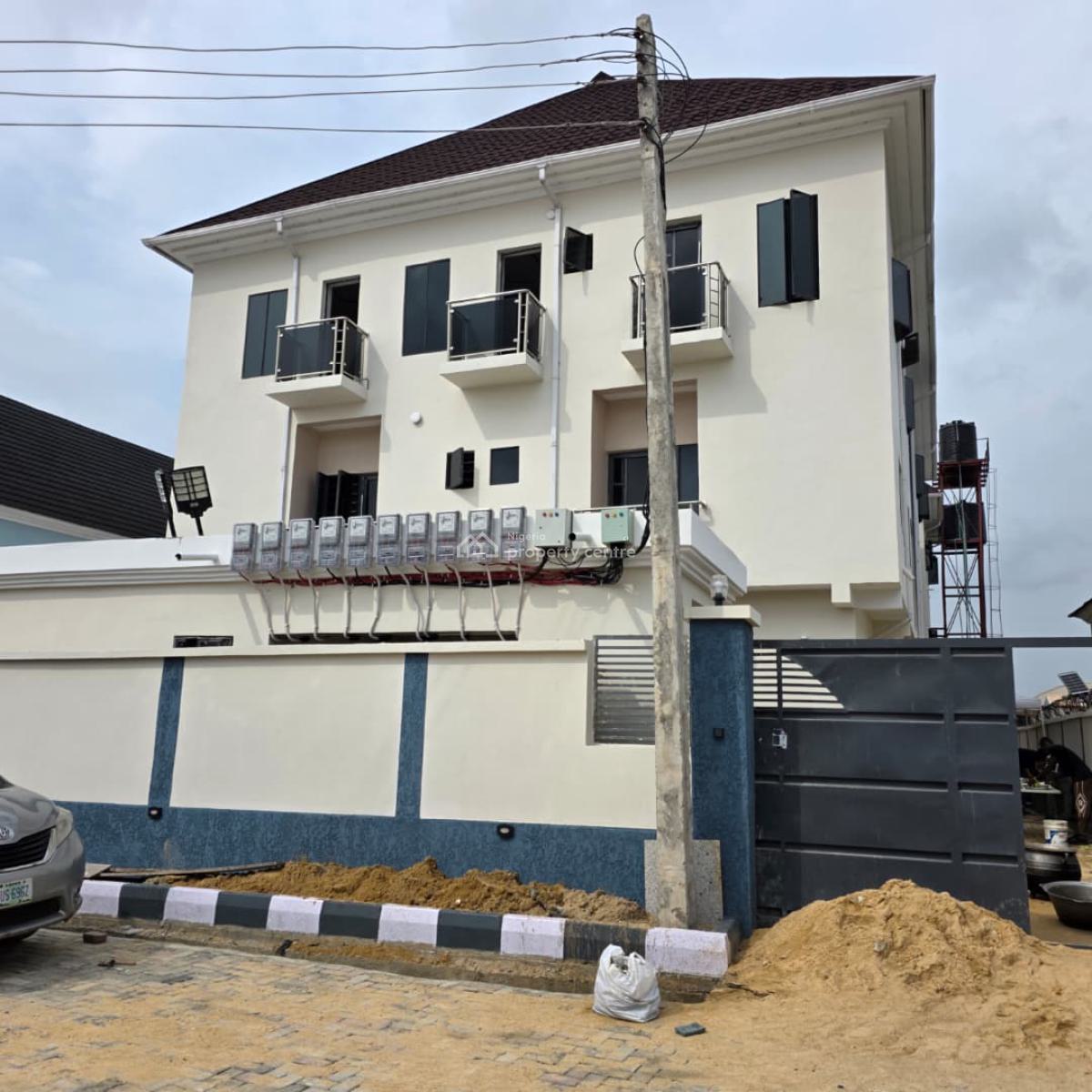 New 2 Bedroom Flat, Haruna, Sangotedo, Ajah, Lagos, Flat / Apartment for Rent