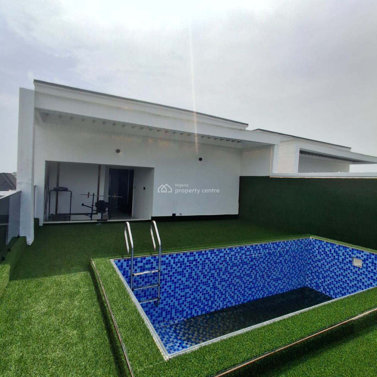 Five Bedroom Fully Detached Duplex, Lafiaji, Lekki, Lagos, Detached Duplex for Sale