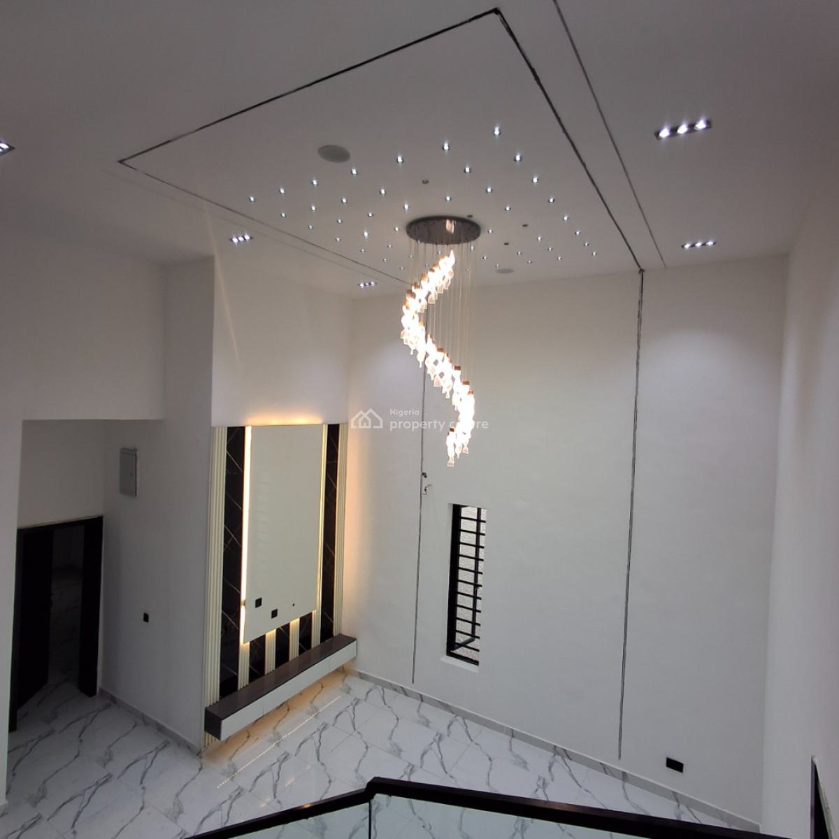 Five Bedroom Fully Detached Duplex, Lafiaji, Lekki, Lagos, Detached Duplex for Sale