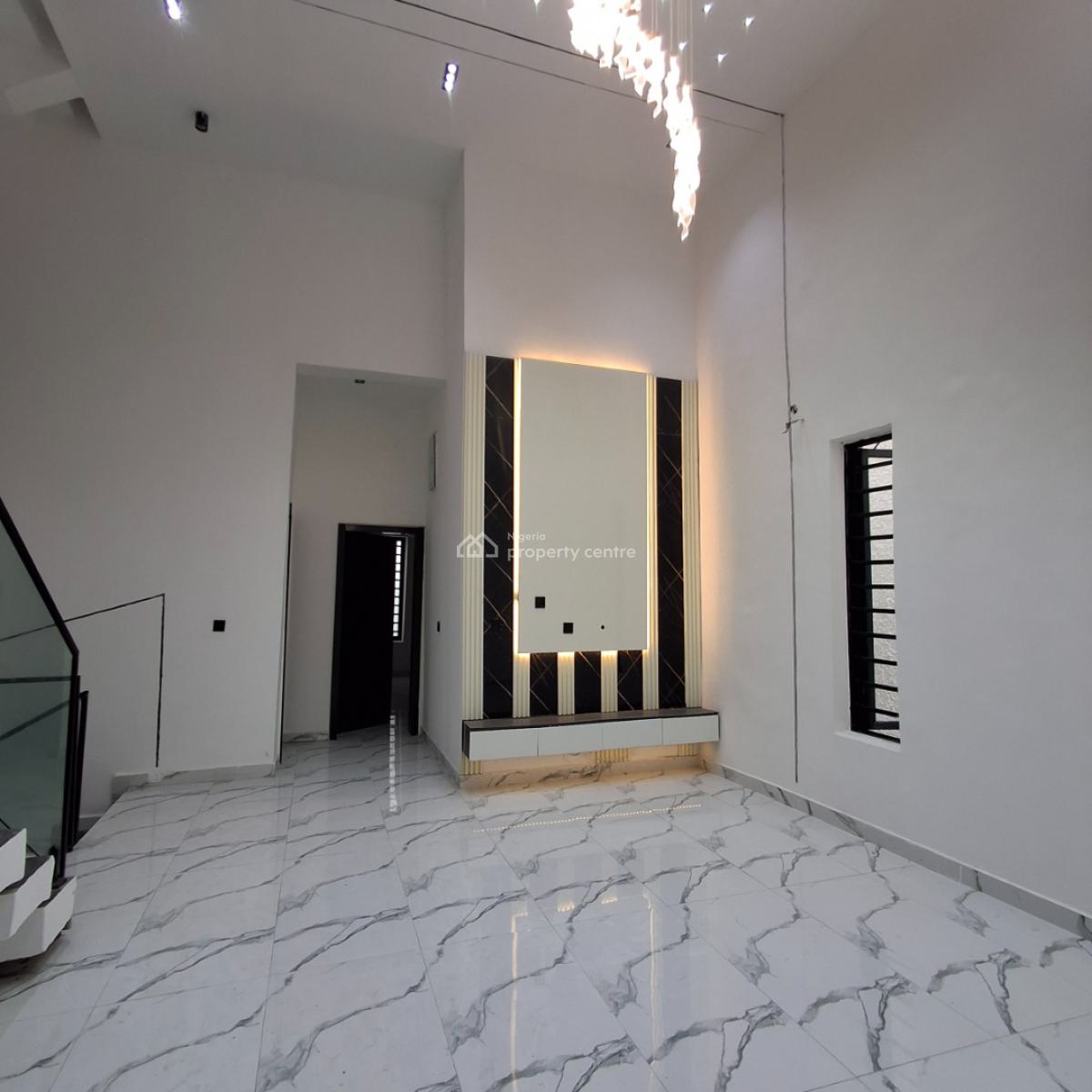 Five Bedroom Fully Detached Duplex, Lafiaji, Lekki, Lagos, Detached Duplex for Sale