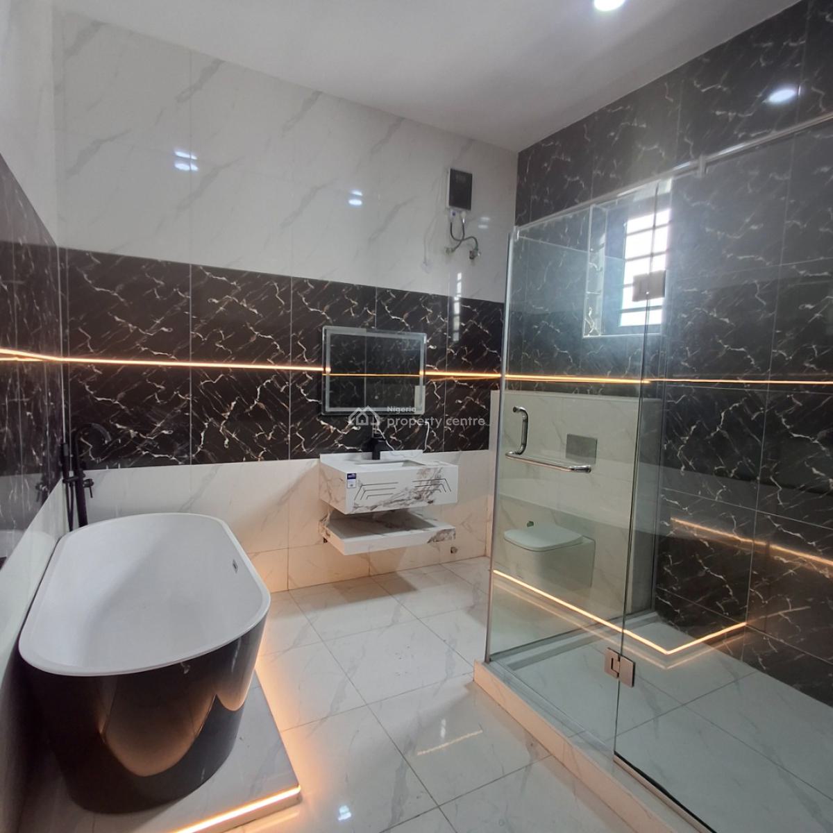 Five Bedroom Fully Detached Duplex, Lafiaji, Lekki, Lagos, Detached Duplex for Sale