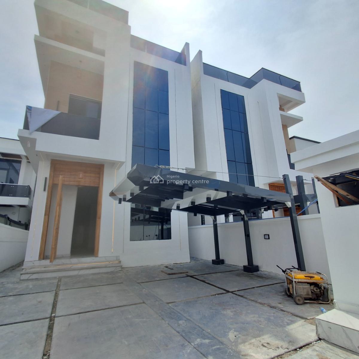 Five Bedroom Fully Detached Duplex, Lafiaji, Lekki, Lagos, Detached Duplex for Sale
