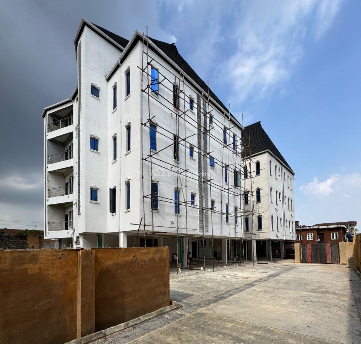 Beautiful Lovely 3 Bedroom Apartment (93% Completed), Yaba, Lagos, Flat / Apartment for Sale