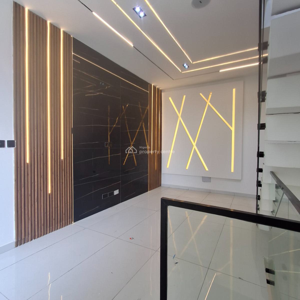 Four Bedroom Semi Detached Duplex, Orchid Road, Lafiaji, Lekki, Lagos, Semi-detached Duplex for Sale