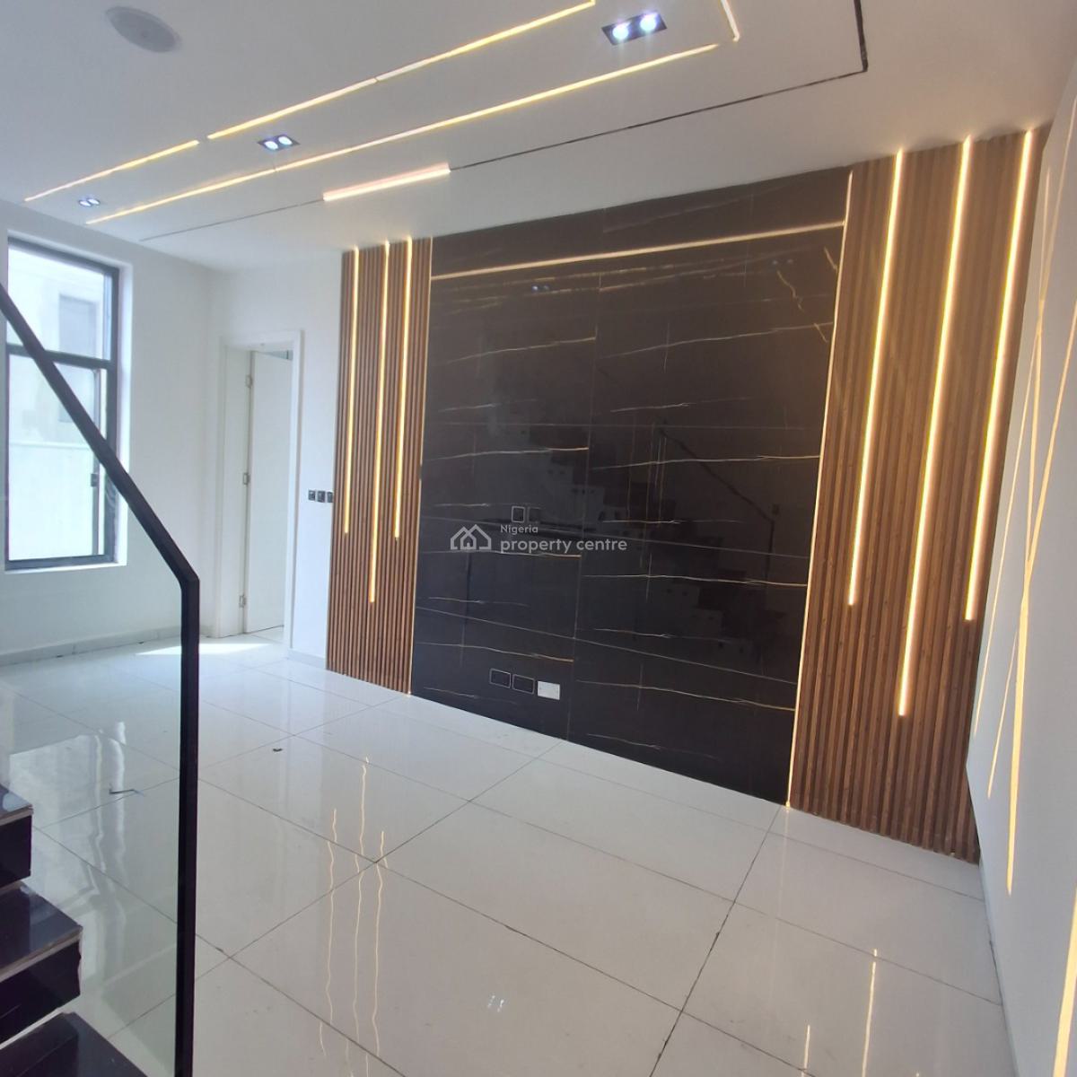 Four Bedroom Semi Detached Duplex, Orchid Road, Lafiaji, Lekki, Lagos, Semi-detached Duplex for Sale