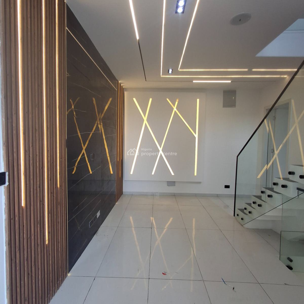 Four Bedroom Semi Detached Duplex, Orchid Road, Lafiaji, Lekki, Lagos, Semi-detached Duplex for Sale