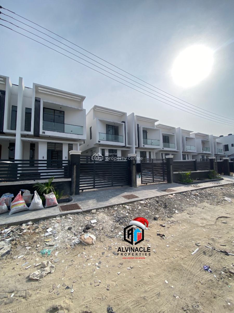 Newly Built 4 Bedroom Semi Detached Duplex with 1 Bq, Idado, Lekki, Lagos, Detached Duplex for Sale