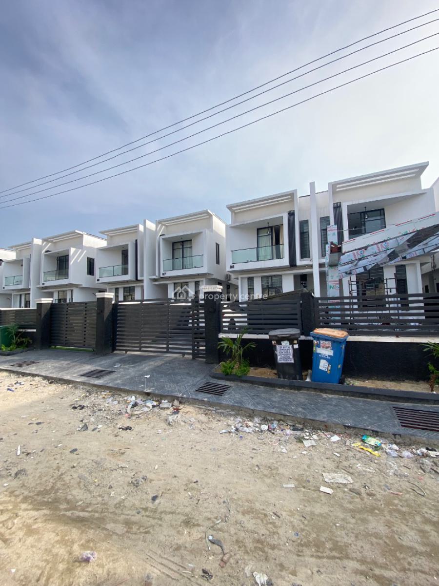 Newly Built 4 Bedroom Semi Detached Duplex with 1 Bq, Idado, Lekki, Lagos, Detached Duplex for Sale