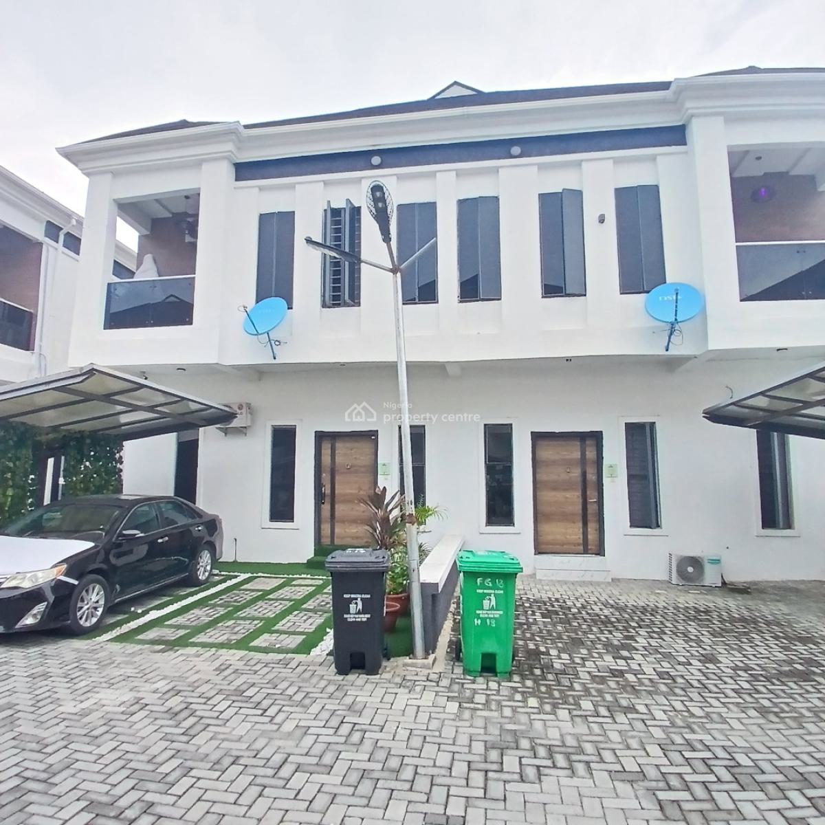 Luxury 4 Bedroom Semi-detached Duplex with Swimming Pool, Bq, Chevron Toll Gate, Orchid Road, Lekki, Lagos, Semi-detached Duplex for Sale
