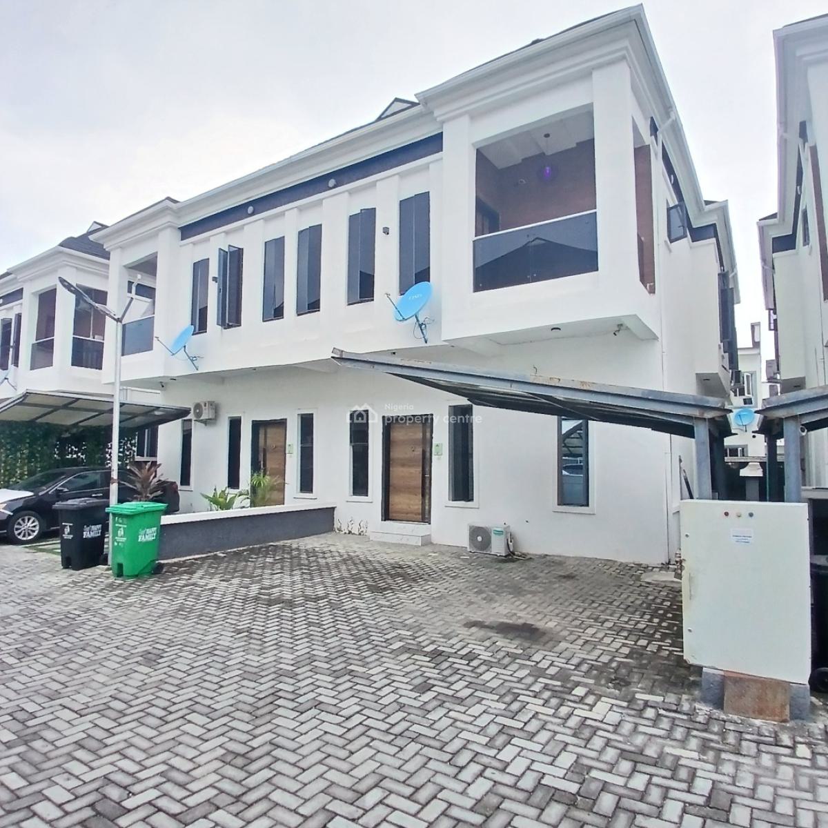 Luxury 4 Bedroom Semi-detached Duplex with Swimming Pool, Bq, Chevron Toll Gate, Orchid Road, Lekki, Lagos, Semi-detached Duplex for Sale