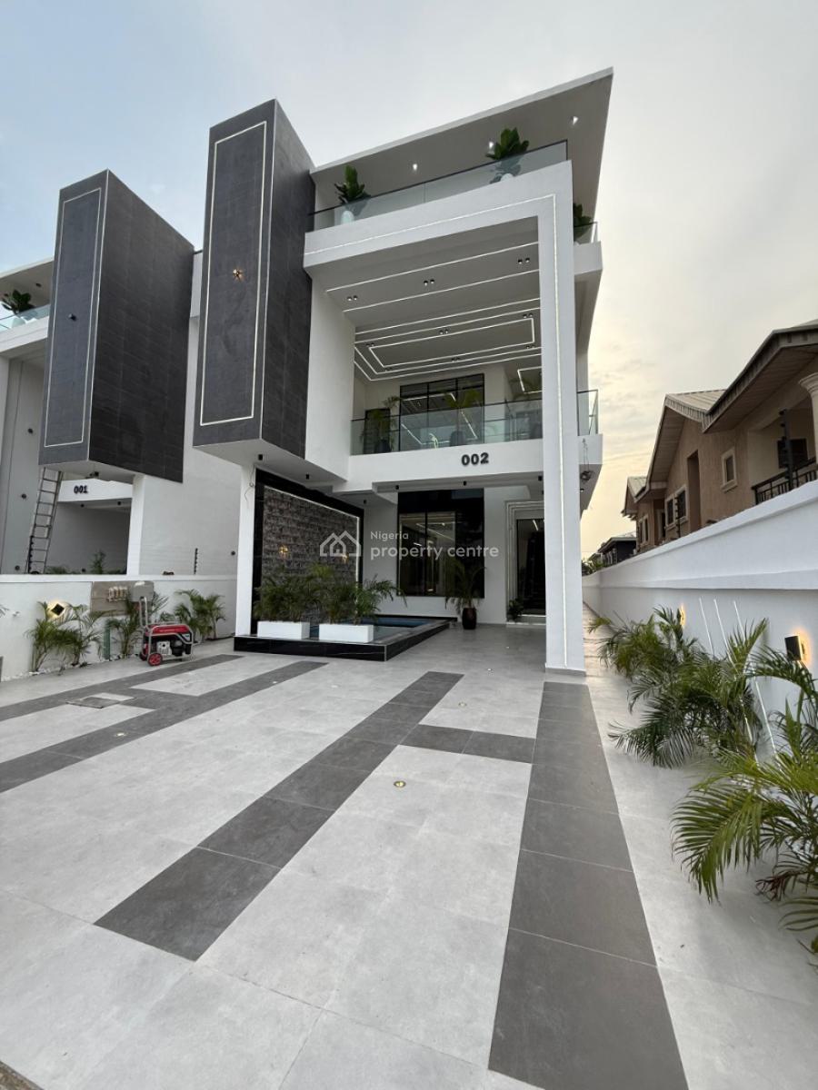 Luxury Modern 5 Bedroom Detached Duplex with Gym and Pool, Ikota, Lekki, Lagos, Detached Duplex for Sale