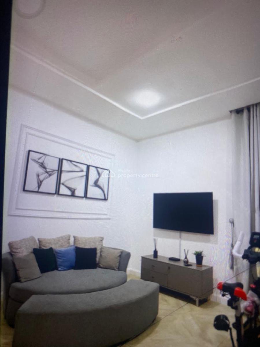 Spaciously Furnished 1 Bedroom with Gym, and Elevator, Katampe Extension, Katampe, Abuja, Mini Flat (room and Parlour) for Rent