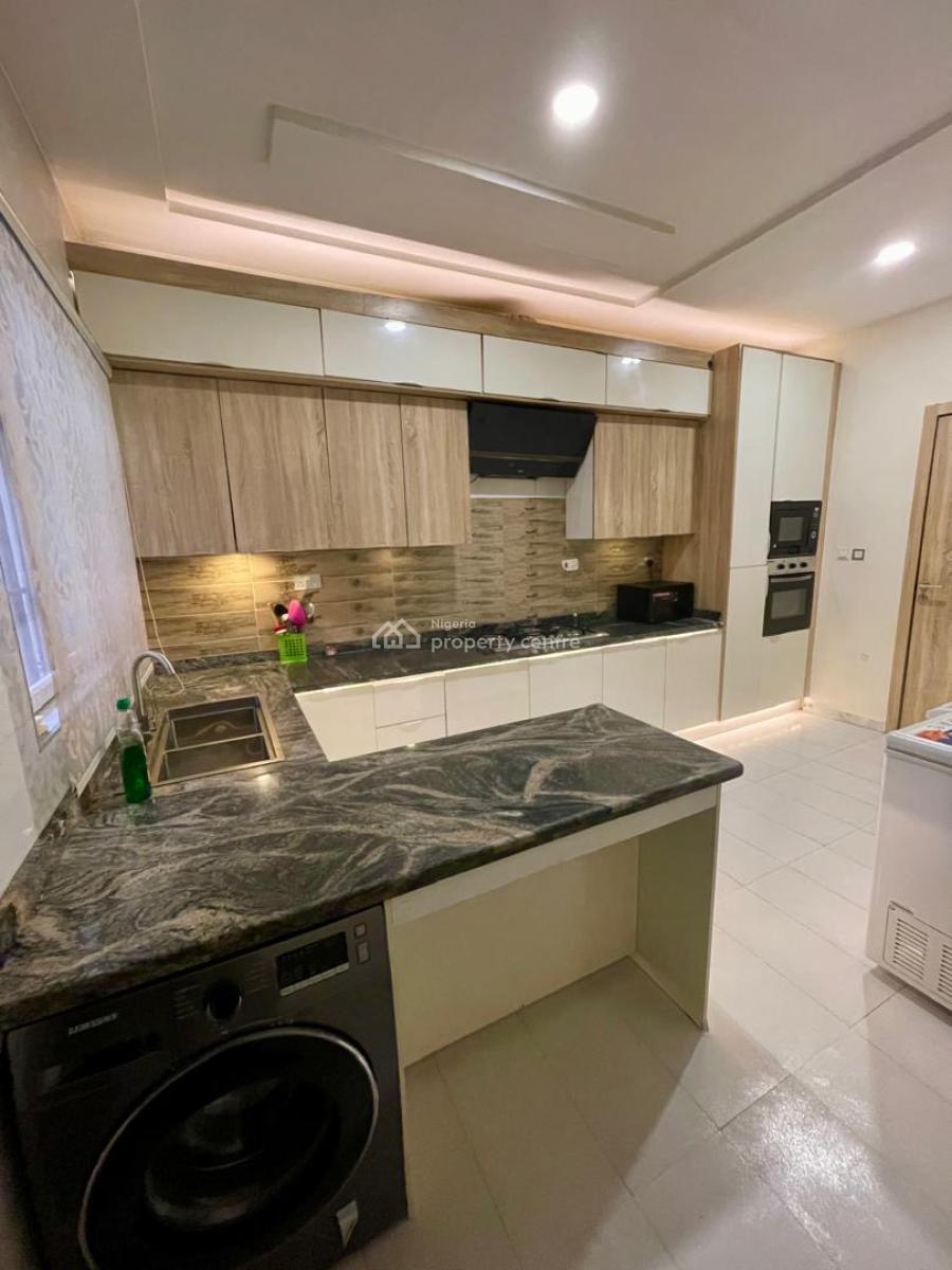 Fully Furnished Serviced 4 Bedrooms Semi-detached, Ikate, Ikate, Lekki, Lagos, House for Rent