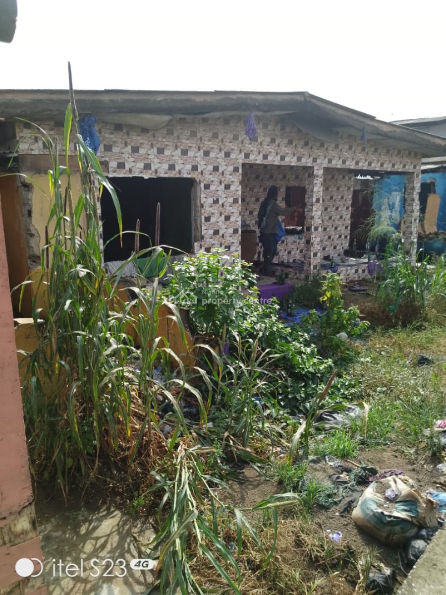 Commercial Land Property with Redevelop Able Structure, Dopemu, Agege, Lagos, Commercial Property for Sale