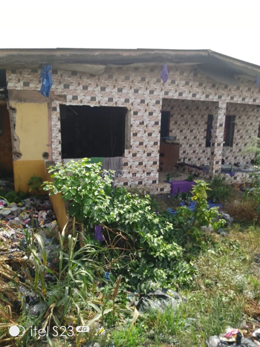 Commercial Land Property with Redevelop Able Structure, Dopemu, Agege, Lagos, Commercial Property for Sale
