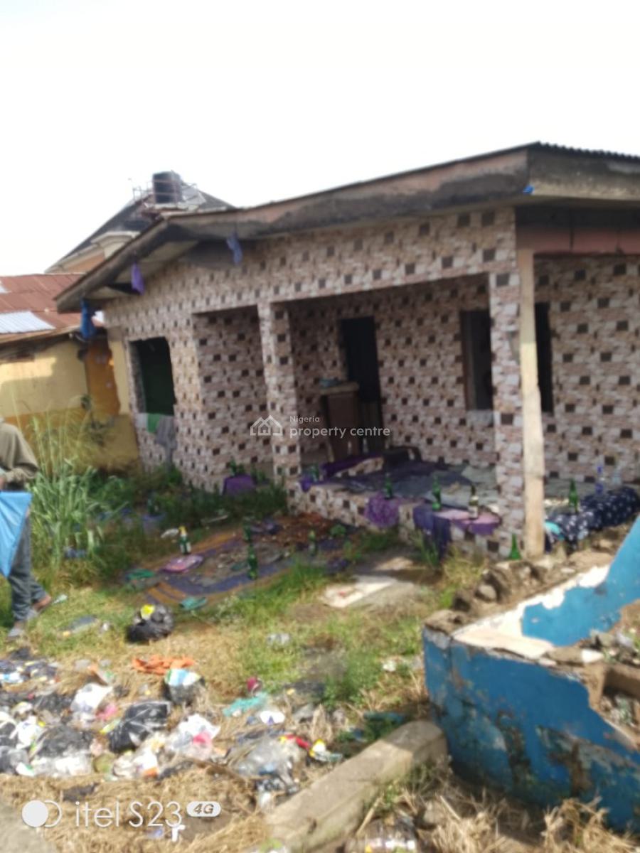 Commercial Land Property with Redevelop Able Structure, Dopemu, Agege, Lagos, Commercial Property for Sale