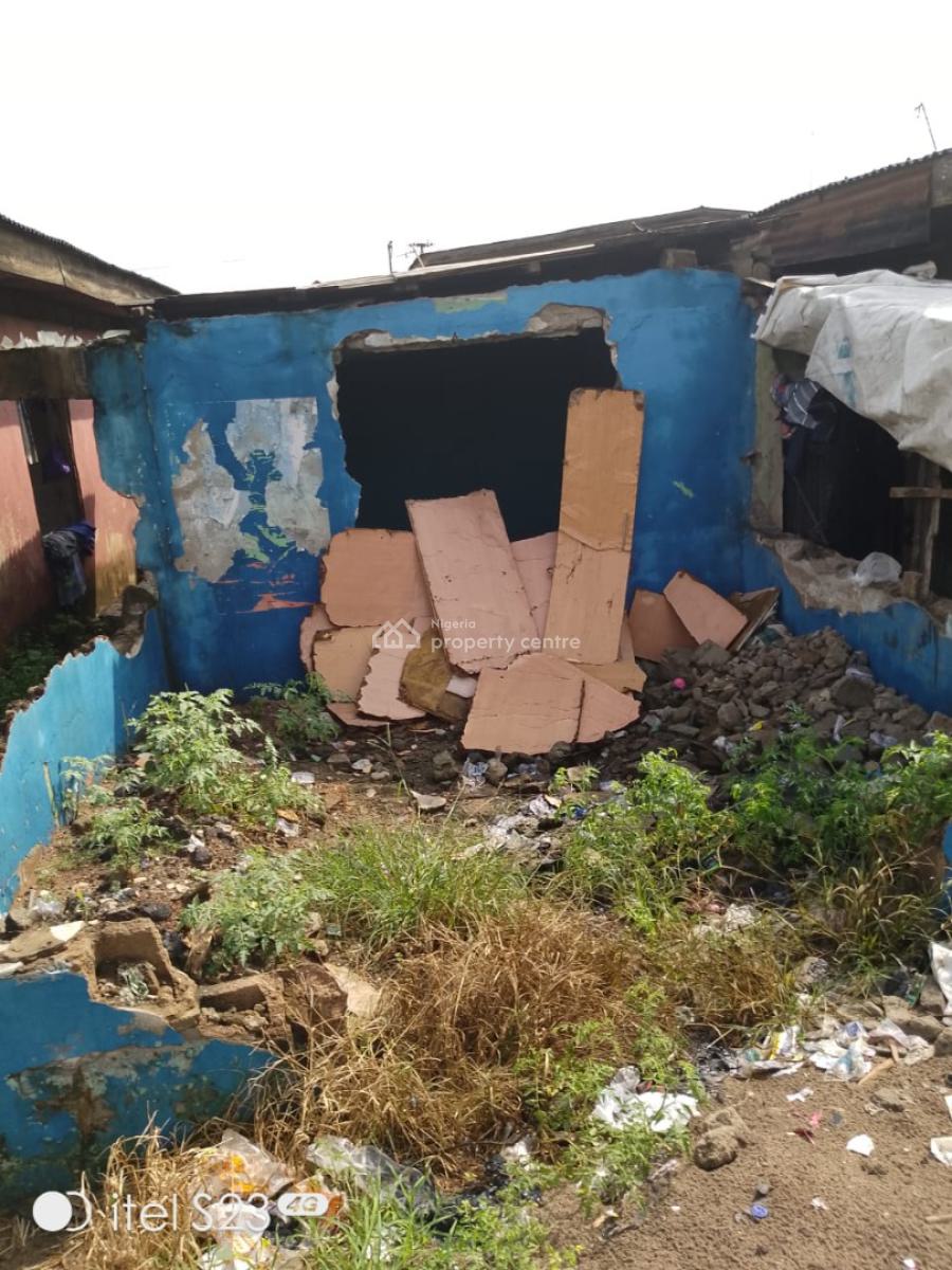 Commercial Land Property with Redevelop Able Structure, Dopemu, Agege, Lagos, Commercial Property for Sale