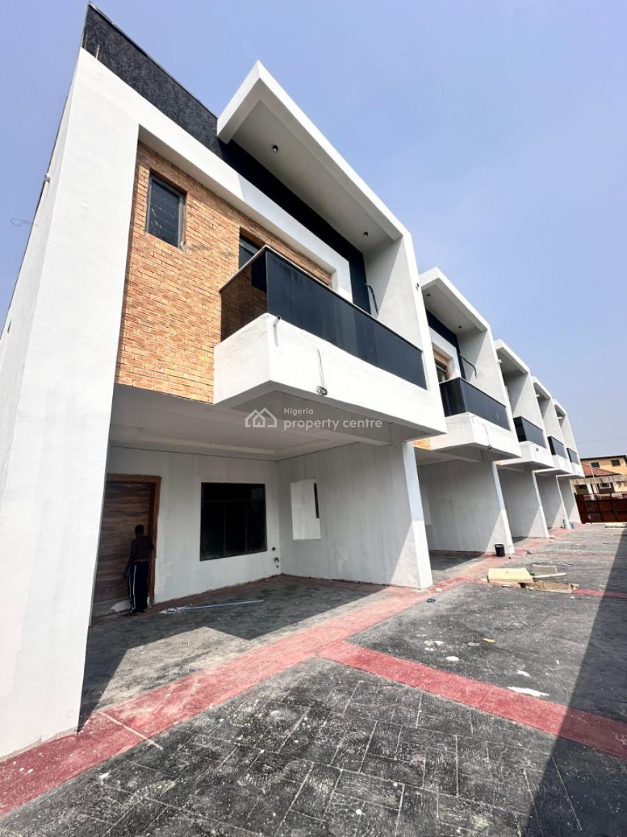 Beautiful Finished 4 Bedroom Terraced Duplex, Ologolo, Lekki, Lagos, Terraced Duplex for Sale