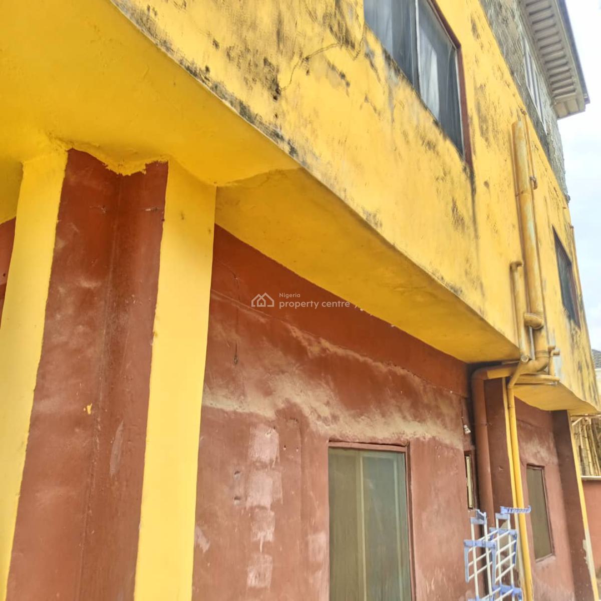 a Very Solid and Spacious Two Storey Building, Cement, Mongoro, Agege, Lagos, House for Sale