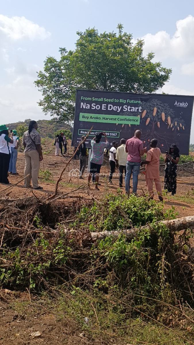 1 Acre of Farm with C of O, Located at Ado-awaye Oyo Along The Road, Ibadan, Oyo, Mixed-use Land for Sale