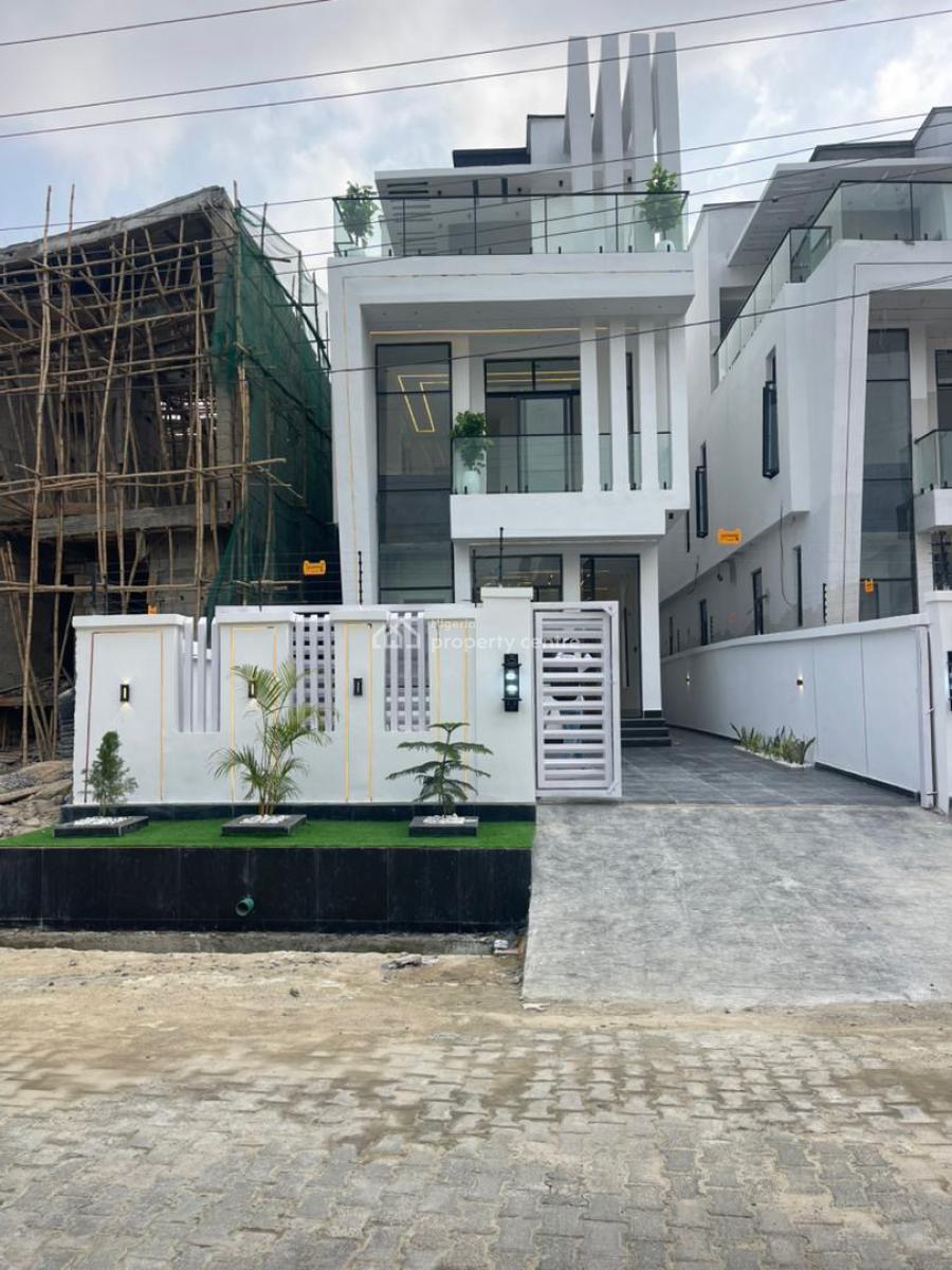 5 Bedroom Fully Detached Duplex, Chevron Toll Gate, Lekki, Lagos, Detached Duplex for Sale