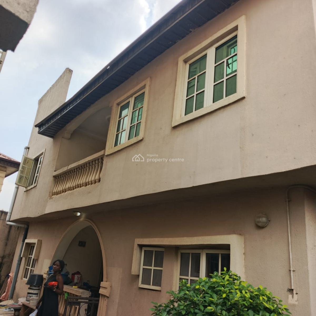 a Well Maintained 2 Building Blocks, Oko Oba, Abule Egba, Agege, Lagos, House for Sale