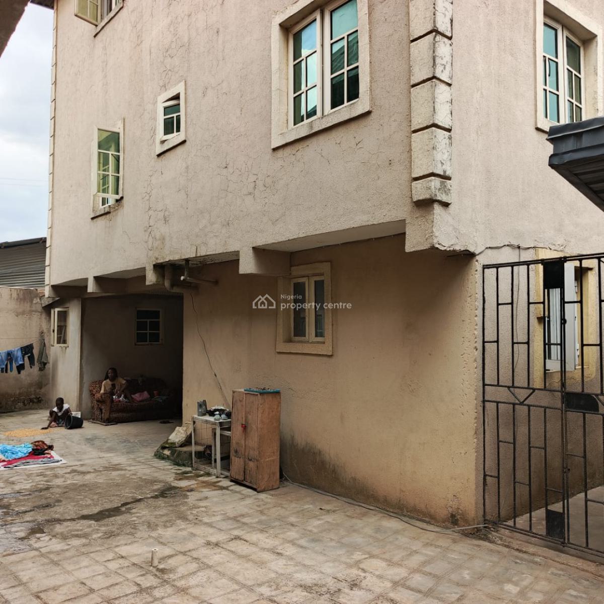 a Well Maintained 2 Building Blocks, Oko Oba, Abule Egba, Agege, Lagos, House for Sale