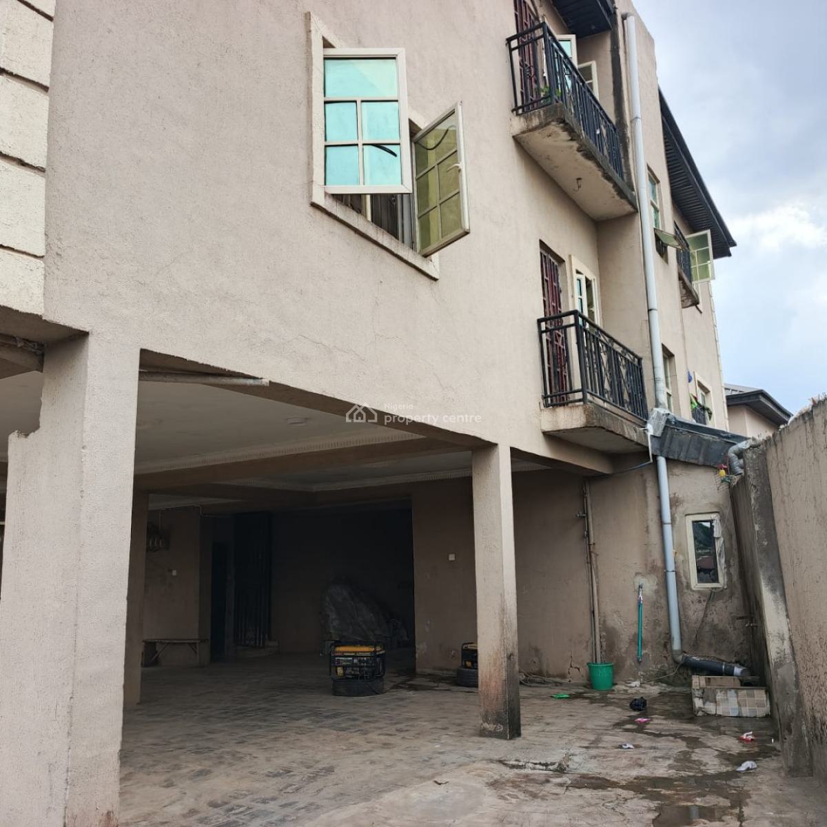 a Well Maintained 2 Building Blocks, Oko Oba, Abule Egba, Agege, Lagos, House for Sale