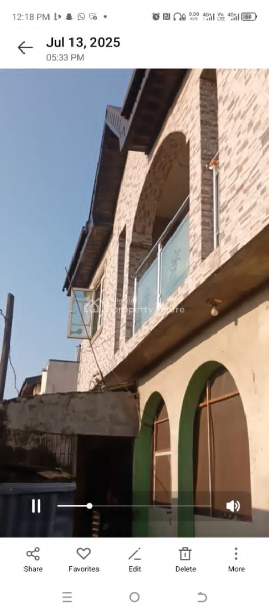 Standard House Consisting of 5 Flats, Off Dopemu Road, Agege, Lagos, House for Sale