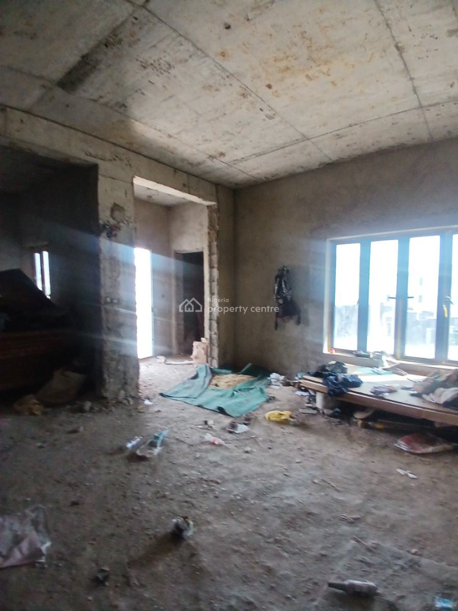 Uncompleted Building, 4 Bedroom Terrace Duplex with 1room Bq, Mabushi Abuja Diplomatic Zone, Mabushi, Abuja, Terraced Duplex for Sale