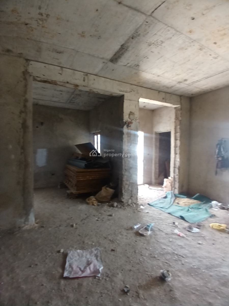 Uncompleted Building, 4 Bedroom Terrace Duplex with 1room Bq, Mabushi Abuja Diplomatic Zone, Mabushi, Abuja, Terraced Duplex for Sale