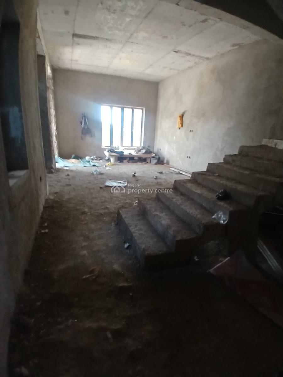 Uncompleted Building, 4 Bedroom Terrace Duplex with 1room Bq, Mabushi Abuja Diplomatic Zone, Mabushi, Abuja, Terraced Duplex for Sale