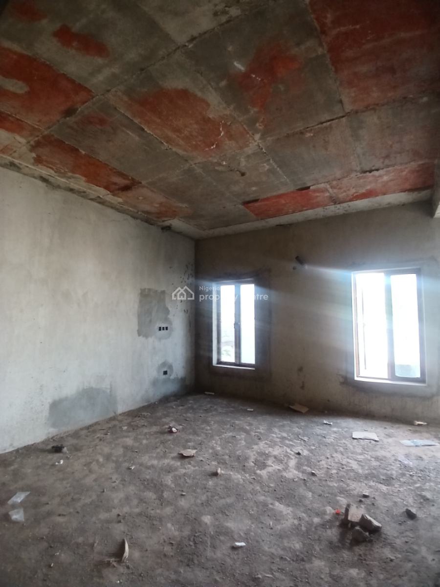Uncompleted Building, 4 Bedroom Terrace Duplex with 1room Bq, Mabushi Abuja Diplomatic Zone, Mabushi, Abuja, Terraced Duplex for Sale